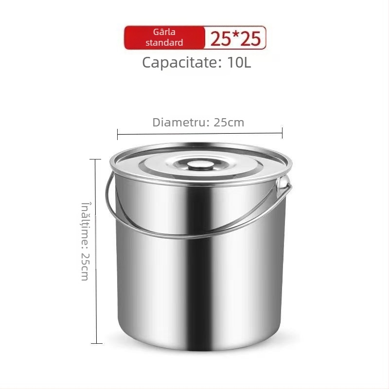 Recipient din oțel inoxidabil 304 cu capac, stil coreean, capacitate sub 300 ml, cutie pentru conservarea alimentelor