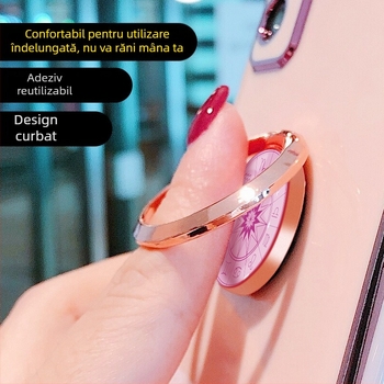 Suport metal pentru telefon în stil astrolab — lazy stand, personalizabil, marcă neutră, lot Z3