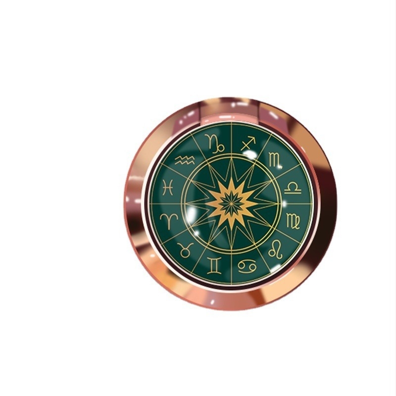 Suport metal pentru telefon în stil astrolab — lazy stand, personalizabil, marcă neutră, lot Z3