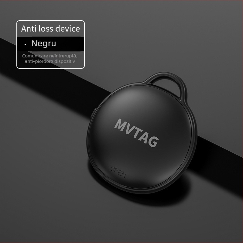 Mini localizator anti-pierdere F6 — impermeabil, urmărire GPS, compatibil cu iOS, baterie de 225 mAh