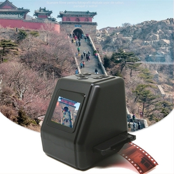 Scaner de film D1 TROZUM — scanează film, carcasă ABS, 431 g, procesare OEM