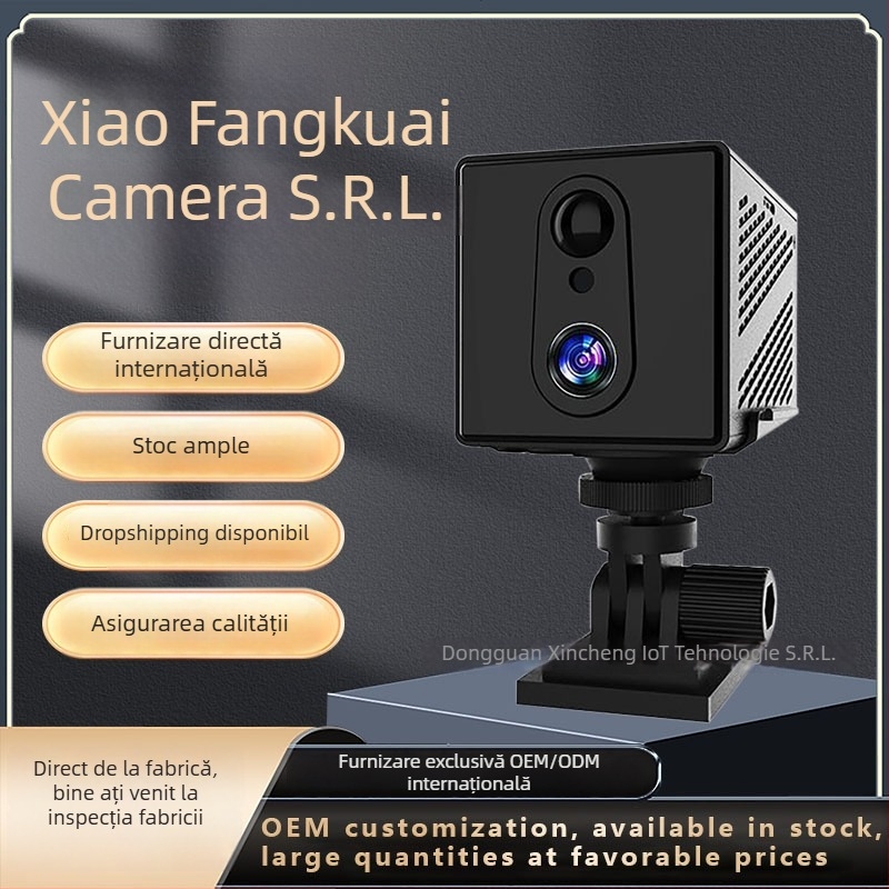 Camera de supraveghere pentru interior — 1080p, rază de 30 m+, control prin aplicație mobilă, viziune pe timp de noapte, stocare în cloud