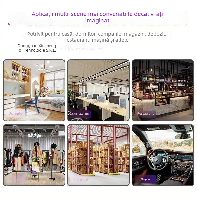 Camera de supraveghere pentru interior — 1080p, rază de 30 m+, control prin aplicație mobilă, viziune pe timp de noapte, stocare în cloud