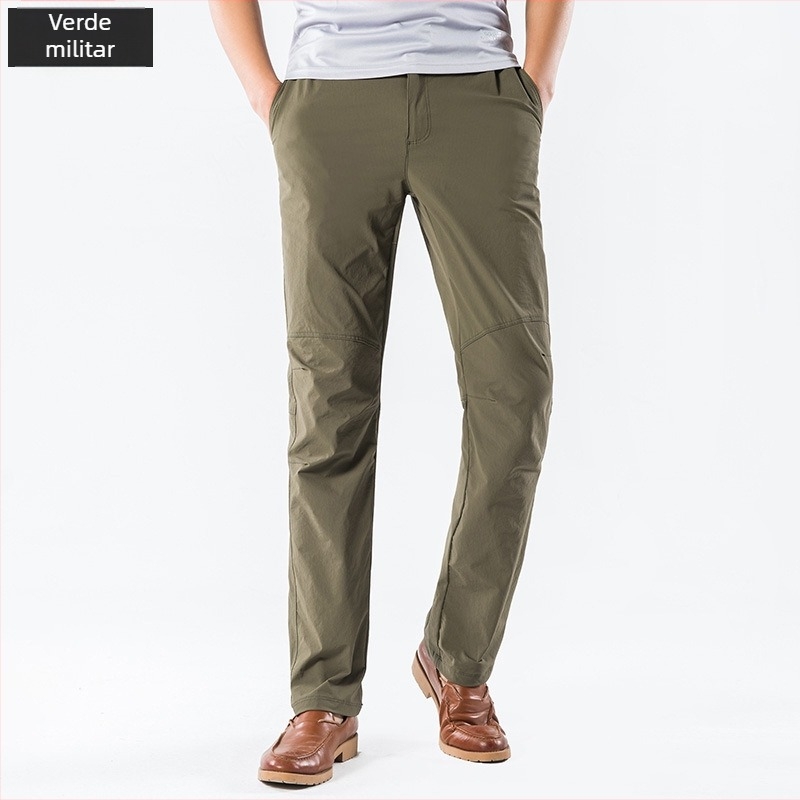 Pantaloni sport universali, uscați rapid, ușori, respirabili, poliester/elastan, pentru vară și primăvară, pentru alergare, ciclism și drumeții