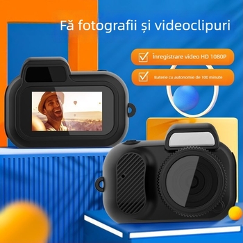 Mini cameră CCD pentru uz casnic, focalizare fixă, stabilizare optică a imaginii, senzor CCD, autonomie baterie aproximativ 2 ore
