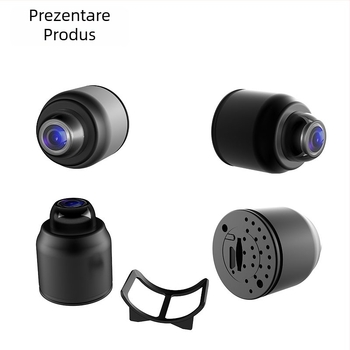 Camera X5 Smart pentru casă, wireless Wi-Fi, 1080p, obiectiv 3.6mm, distanță 10-30m, utilizare în interior, microfon încorporat