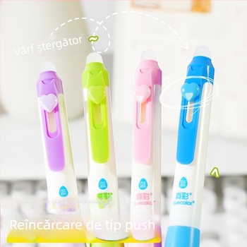 Truecolor P-1941 Stilou cu bilă neutră, corp din plastic, vârf cu bilă, vârf din alamă, închidere prin clic