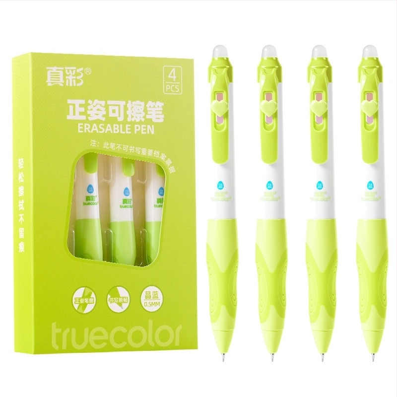 Truecolor P-1941 Stilou cu bilă neutră, corp din plastic, vârf cu bilă, vârf din alamă, închidere prin clic