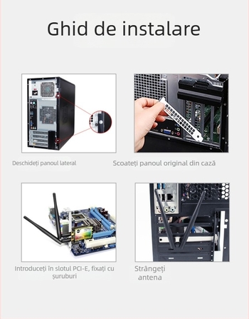 SSU SU-AC1200(A) placă de rețea wireless PCIe