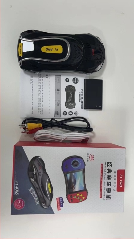 Consolă portabilă de curse cu jocuri RPG, OS în 16 biți, 256MB memorie, interfață USB, conectare la TV