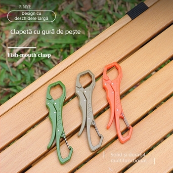 Pin Ye sfoară elastică pentru camping, cu cârlige — pentru linii de cort, haine pe sârmă și bicicletă