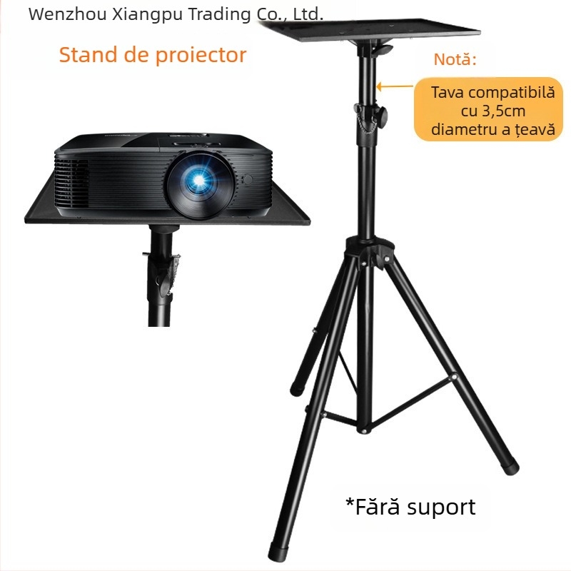 Xiangpu Suport pentru proiector și difuzor — Model Tavă metalică, montaj pe trepied