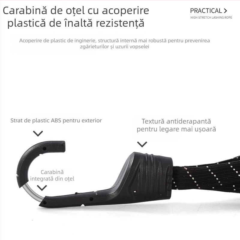 Bandă de legare cu sârmă de latex, suprafață din fir de polipropilenă, utilizare multiplă