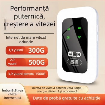 Router inteligent D623 cu viteză de transfer 150 Mbps, bandă 2,4 GHz, IEEE 802.11b, firewall