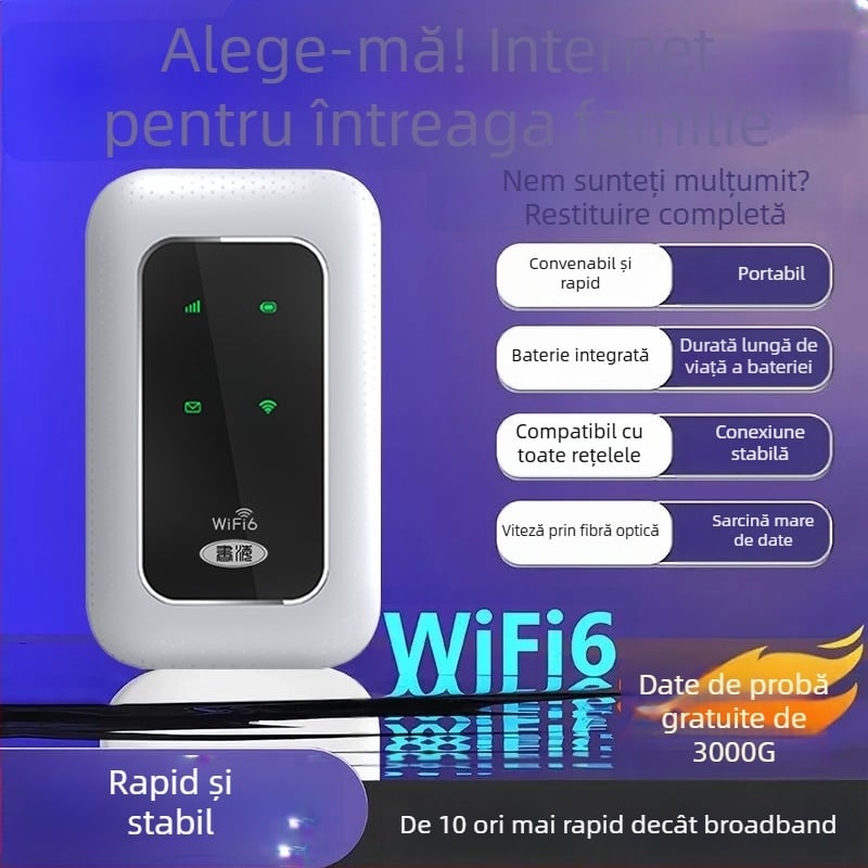 Router inteligent D623 cu viteză de transfer 150 Mbps, bandă 2,4 GHz, IEEE 802.11b, firewall