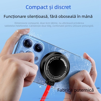 Fs08 Radiator cu răcire prin apă, interfață Type-C, 30W, 500 g, ABS + aliaj de aluminiu