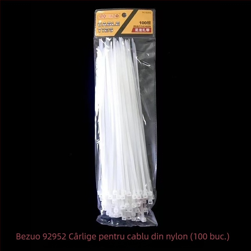 Beizhuo Legături auto-blocante din plastic pentru cabluri