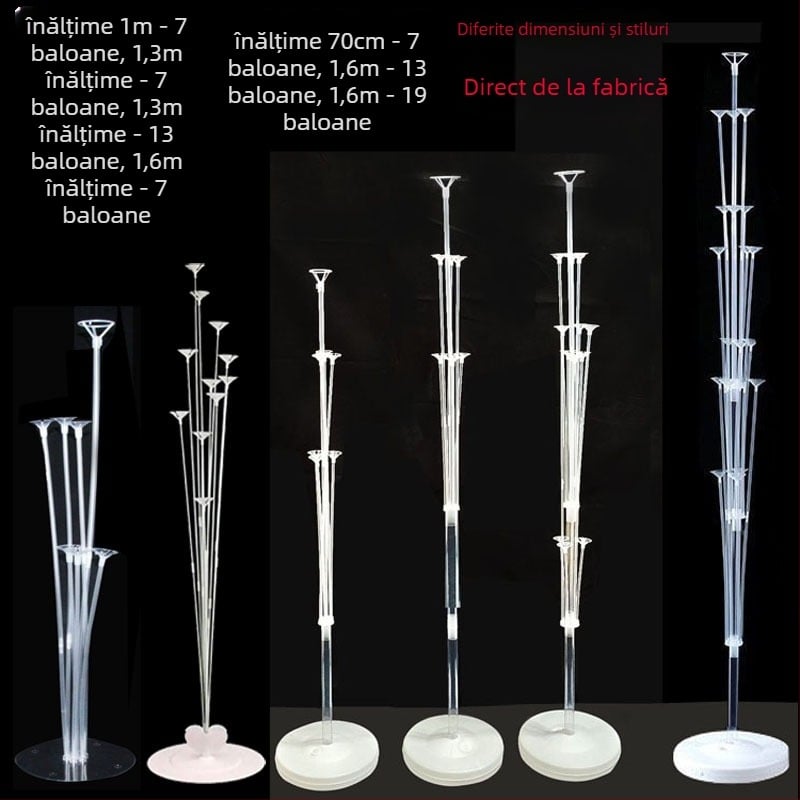 Suport baloane decor pentru petreceri — Material PVC, Neimportat, Lipsă certificare IP, Potrivit pentru evenimente sportive