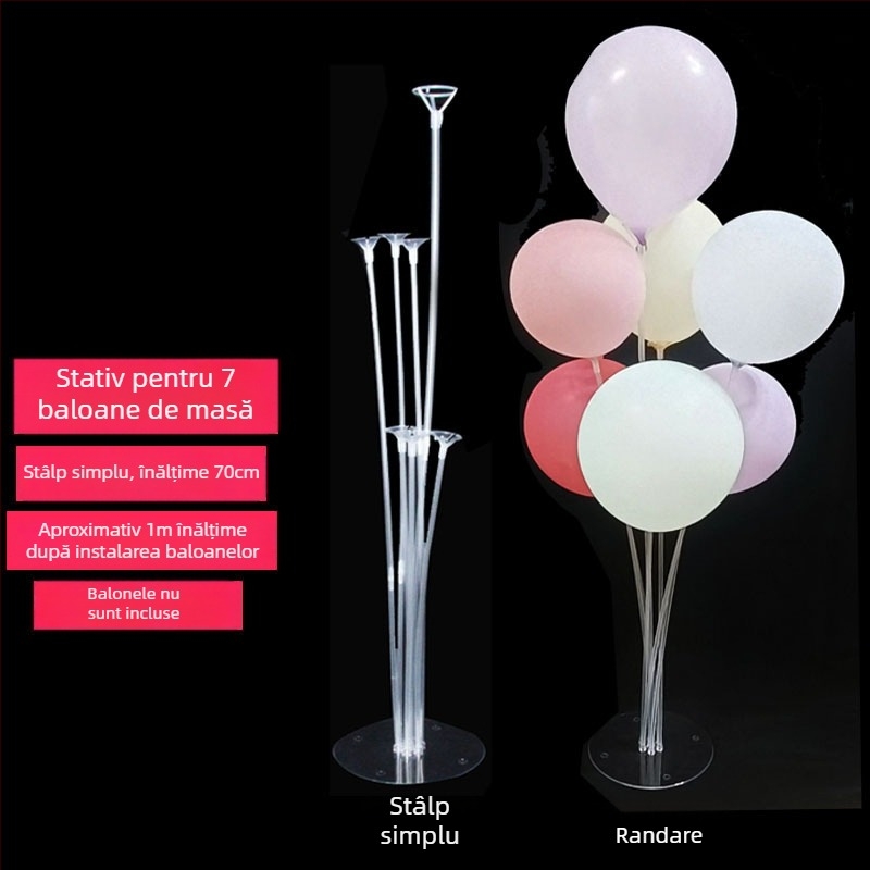 Suport baloane decor pentru petreceri — Material PVC, Neimportat, Lipsă certificare IP, Potrivit pentru evenimente sportive