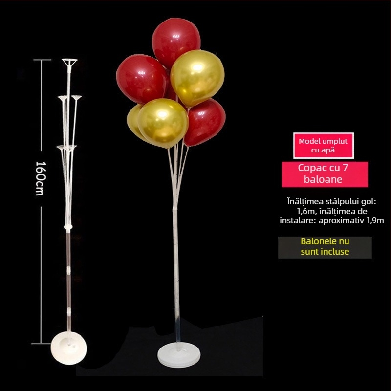 Suport baloane decor pentru petreceri — Material PVC, Neimportat, Lipsă certificare IP, Potrivit pentru evenimente sportive