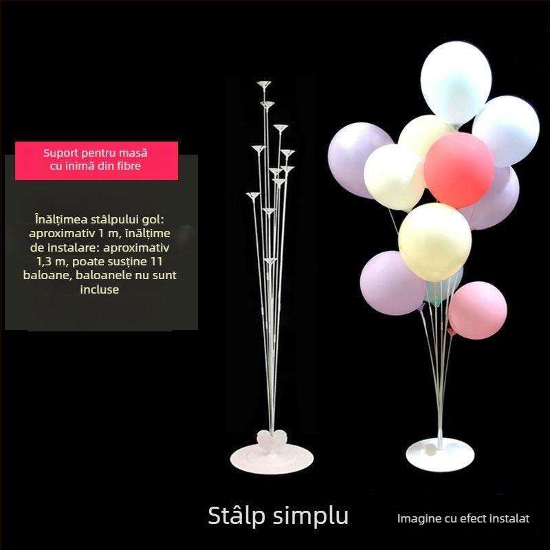Suport baloane decor pentru petreceri — Material PVC, Neimportat, Lipsă certificare IP, Potrivit pentru evenimente sportive