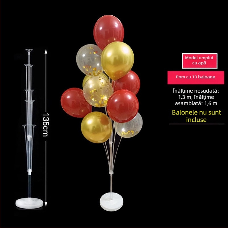 Suport baloane decor pentru petreceri — Material PVC, Neimportat, Lipsă certificare IP, Potrivit pentru evenimente sportive
