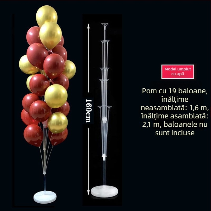 Suport baloane decor pentru petreceri — Material PVC, Neimportat, Lipsă certificare IP, Potrivit pentru evenimente sportive