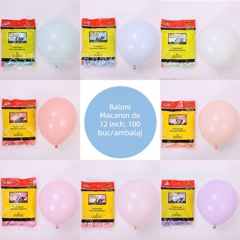 Baloane din latex, în stil macarons, 2,8 g, pentru decor interior la nunți și petreceri; potrivite pentru concerte și festivaluri