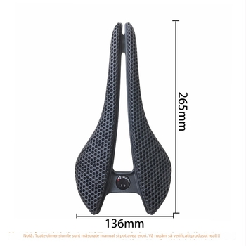 Șa de bicicletă BALUGOE 3D-5, din nailon cu bază din fibră, pentru bicicletă de munte