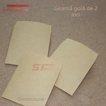 Geantă de probe din hârtie, stil plic chinezesc, model No.5/DL, logo tipărit, procesare personalizabilă