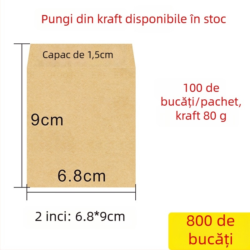 Geantă de probe din hârtie, stil plic chinezesc, model No.5/DL, logo tipărit, procesare personalizabilă