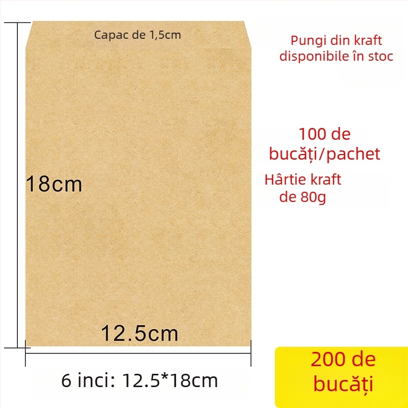 Geantă de probe din hârtie, stil plic chinezesc, model No.5/DL, logo tipărit, procesare personalizabilă