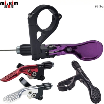mi.xim SW-02 Controler cablu pentru tijă de șa bicicletă, aliaj de aluminiu, pentru biciclete MTB și urbane, rutare internă și externă