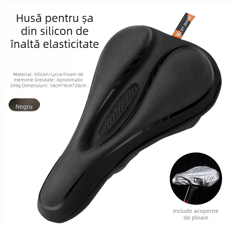 Husă pentru șa bicicletă West Biking, Model YP0801143, Silicon/Lycra/Memory Cotton