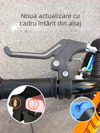 Manetă de frână pentru biciclete pentru copii, cu schelet din aliaj – accesoriu pentru frână de mână
