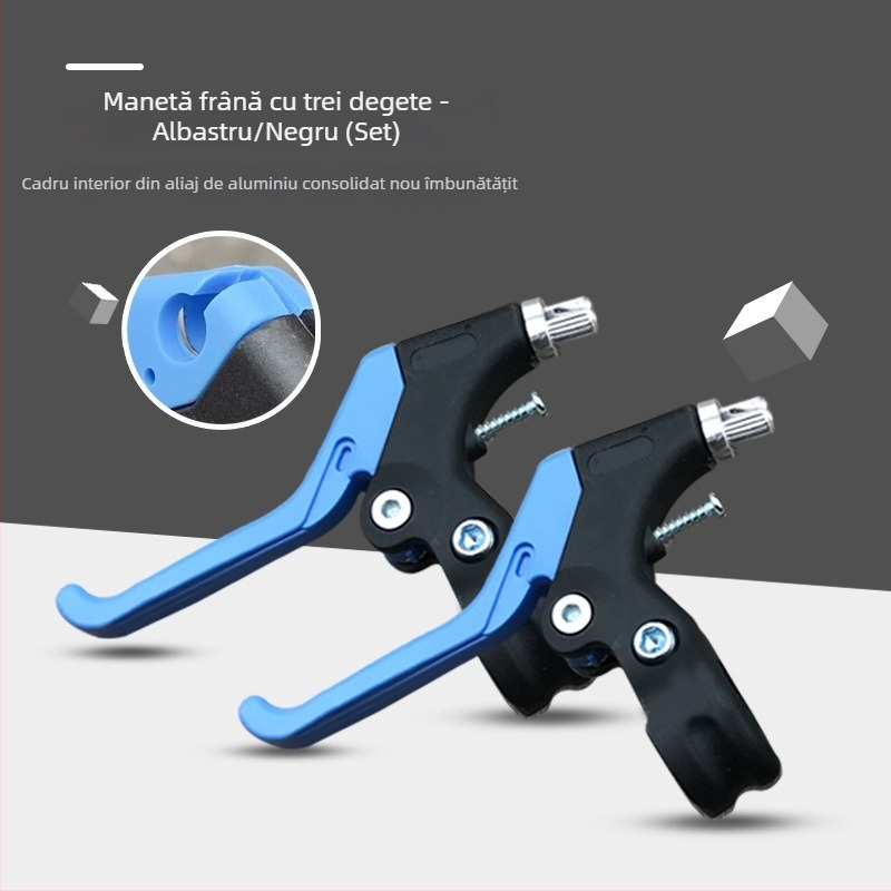 Manetă de frână pentru biciclete pentru copii, cu schelet din aliaj – accesoriu pentru frână de mână