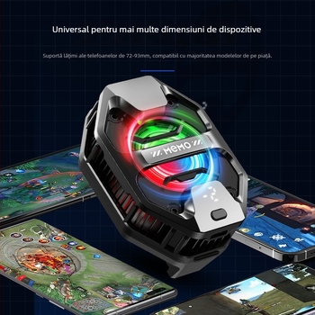 DL20 Răcitor inteligent pentru telefon cu reglaj AI și afișaj digital, 20W, Type-C