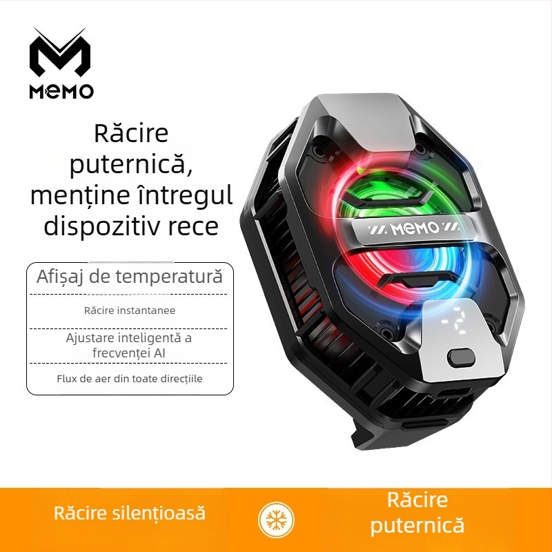 DL20 Răcitor inteligent pentru telefon cu reglaj AI și afișaj digital, 20W, Type-C