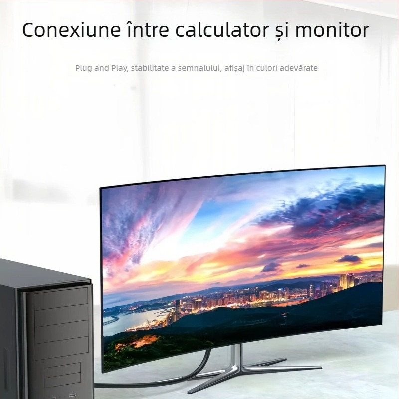 Cablu VGA HZ-VGA din aliaj pentru PC