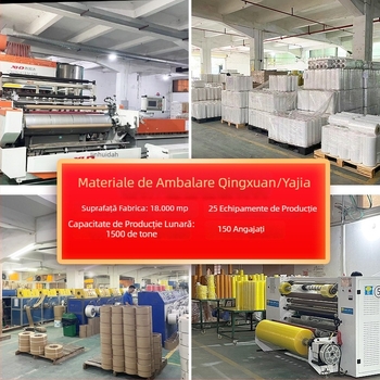 Bandă de ambalare PP pentru mașini de ambalat manuale/semiautomate — grosime 0,9 mm, rezistență la tracțiune 40, diametru exterior al rolei 40, diametru interior 20