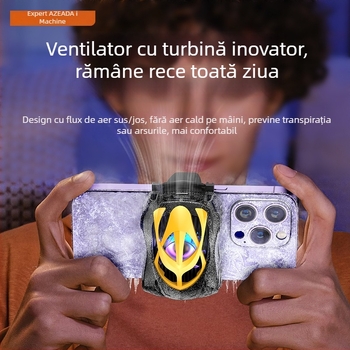 Răcitor pentru telefon cu răcire pe bază de semiconductori, clip magnetic, model AZ-X03, 10W, interfață USB-C