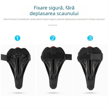 Husă pentru șa de bicicletă, burete din silicon, pentru biciclete de munte și oraș, brand TOSUOD, model Cushion cover