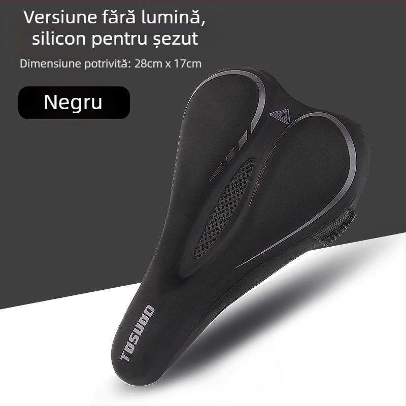 Husă pentru șa de bicicletă, burete din silicon, pentru biciclete de munte și oraș, brand TOSUOD, model Cushion cover