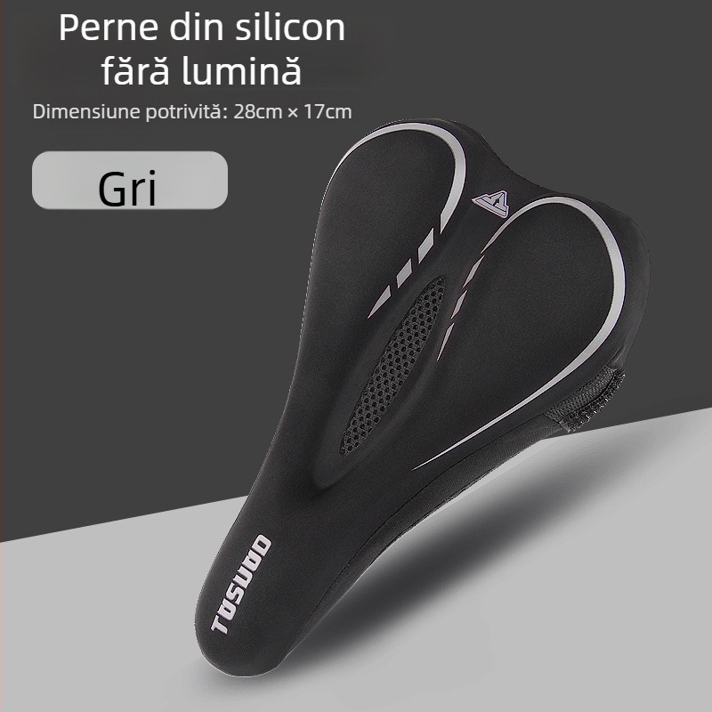 Husă pentru șa de bicicletă, burete din silicon, pentru biciclete de munte și oraș, brand TOSUOD, model Cushion cover