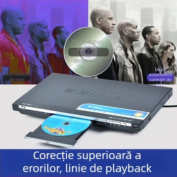 DVD player cu ieșire HDMI, redare MP3 prin USB, model 390, 220V, 10W