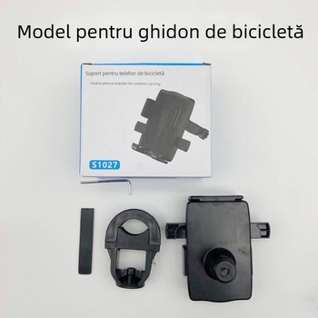 IVR suport pentru telefon pentru vehicule – montaj snap-on pe oglinda retrovizoare, compatibil universal pentru mașini, motociclete și biciclete; nu necesită alimentare.