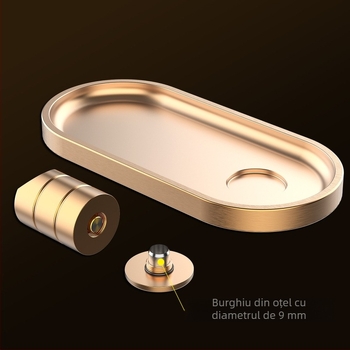 Set scrumieră pentru țigări, suport pentru țigări și set de perforare, design modular, aluminiu, personalizabil, mecanic