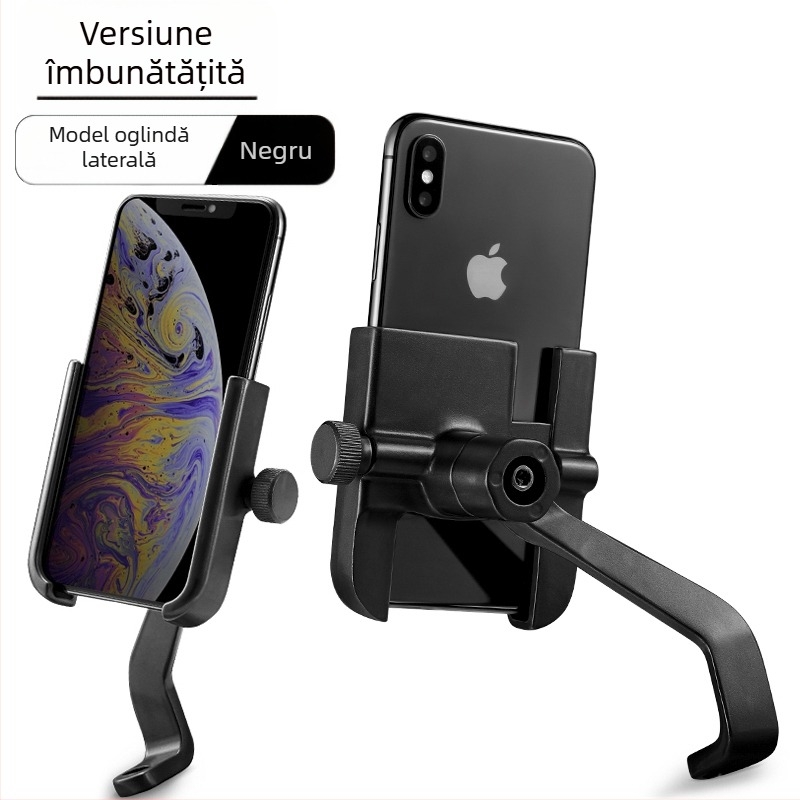 Wolf suport pentru telefon din aluminiu – montaj superior pentru vehicule electrice, motociclete și biciclete