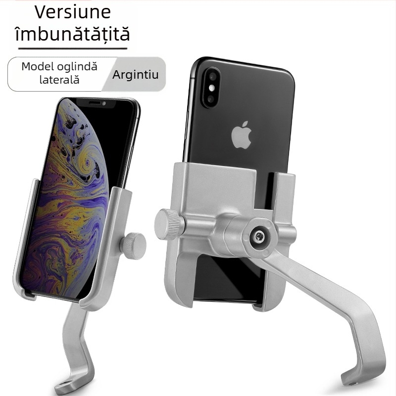 Wolf suport pentru telefon din aluminiu – montaj superior pentru vehicule electrice, motociclete și biciclete