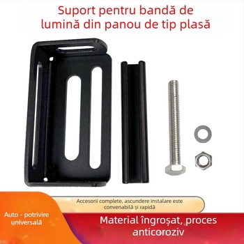 Suport invizibil pentru grila frontală a mașinii, fixare proiectoare — braț din plasă mijlocie, din fier, pentru mașini și camioane